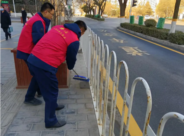 文明创建我先行——九州线上平台积极组织参加全市志愿服务集中示范活动(图2)